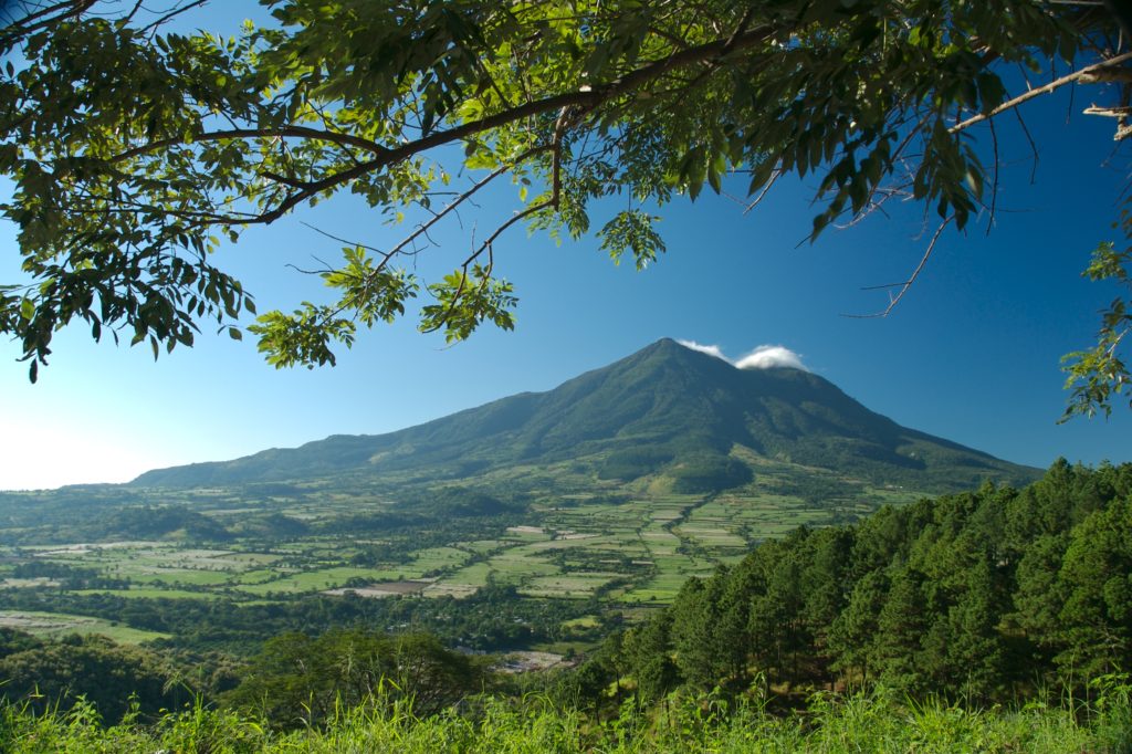 Beautiful view of El Salvador